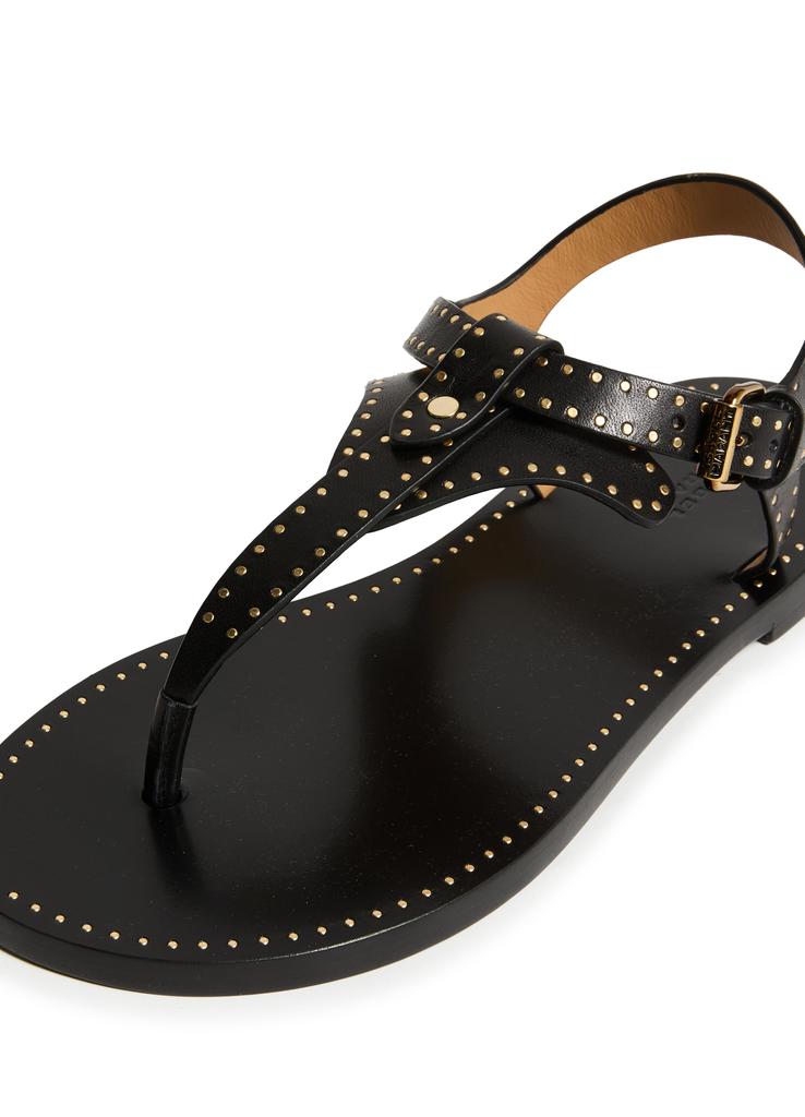 サンダル・ミュール Joony Ge Sandals - Isabel Marant - Leather - Black Isabel Marant Joony Sandals in Black – Hampden Clothing
