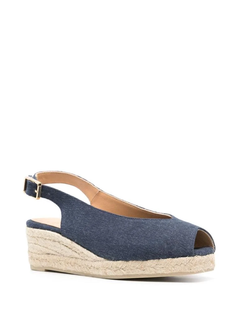 CASTAÑER DOSALIA CANVAS WEDGE ESPADRILLES 4