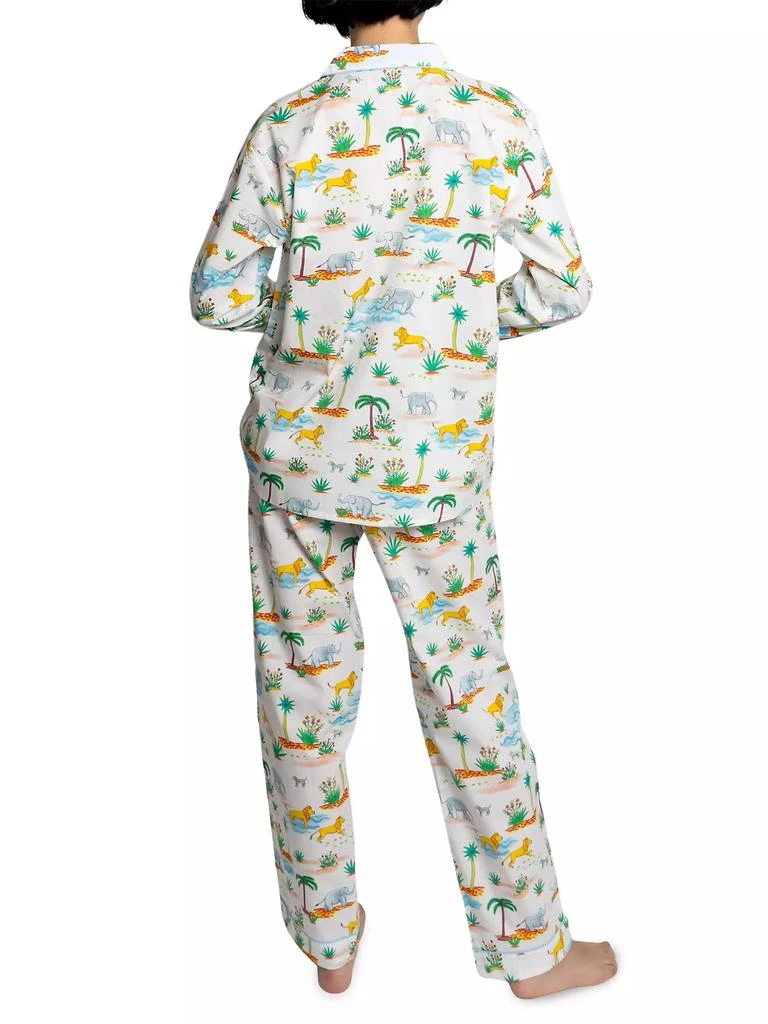 Sant and Abel Women's Trunks Up Long Pajama Set 4