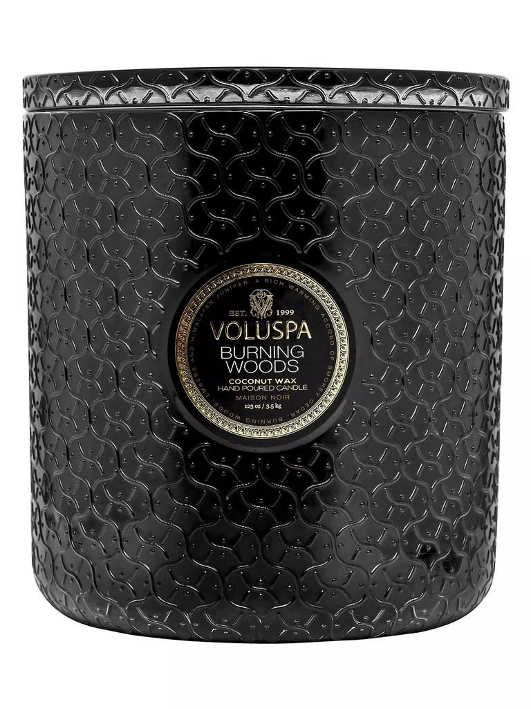 Voluspa Maison Burning Woods 5-Wick Hearth Candle 1