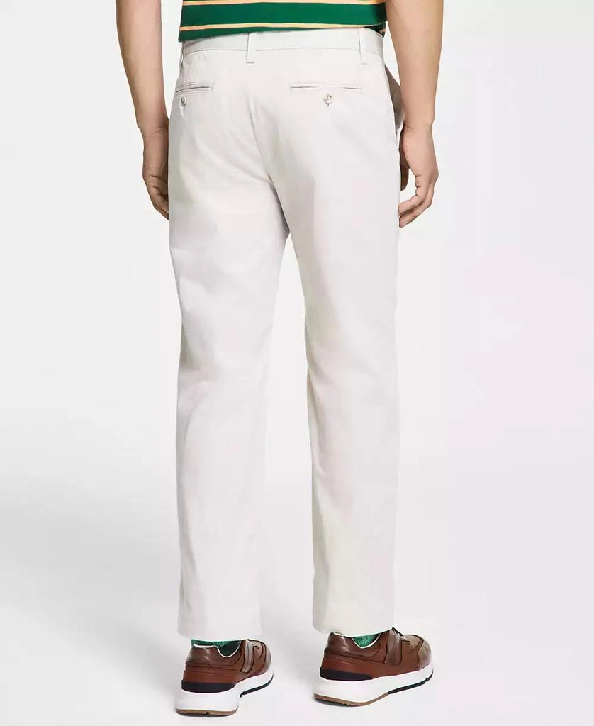 Nautica Men's Classic-Fit Stretch Solid Flat-Front Chino Deck Pants 2