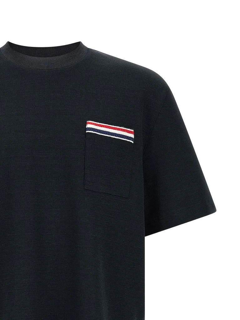 Thom Browne Thom Browne RWB Embroidered Crewneck T-Shirt 3