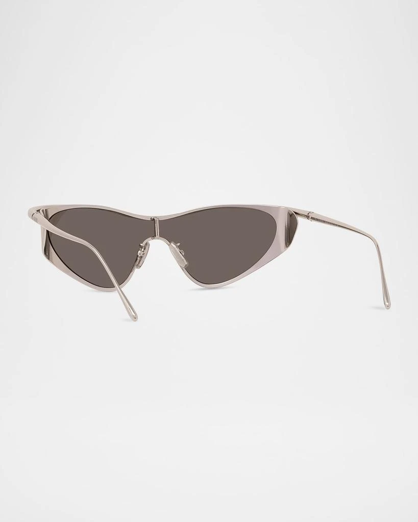 Loewe Signature Metal & Nylon Shield Sunglasses 3