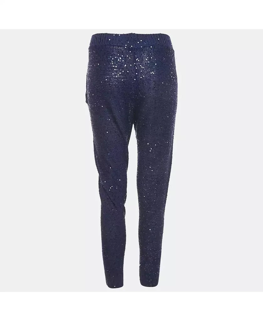 Pre-Owned Stella McCartney Women's Sequin Cotton Knit Jogger Pants 2