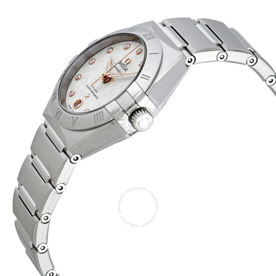 Omega Constellation Automatic Diamond Silver Dial Ladies Watch 131.10.29.20.52.001 2