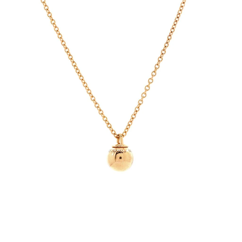 Tiffany & Co. HardWear Ball Pendant Necklace 18K Rose Gold 8mm 1
