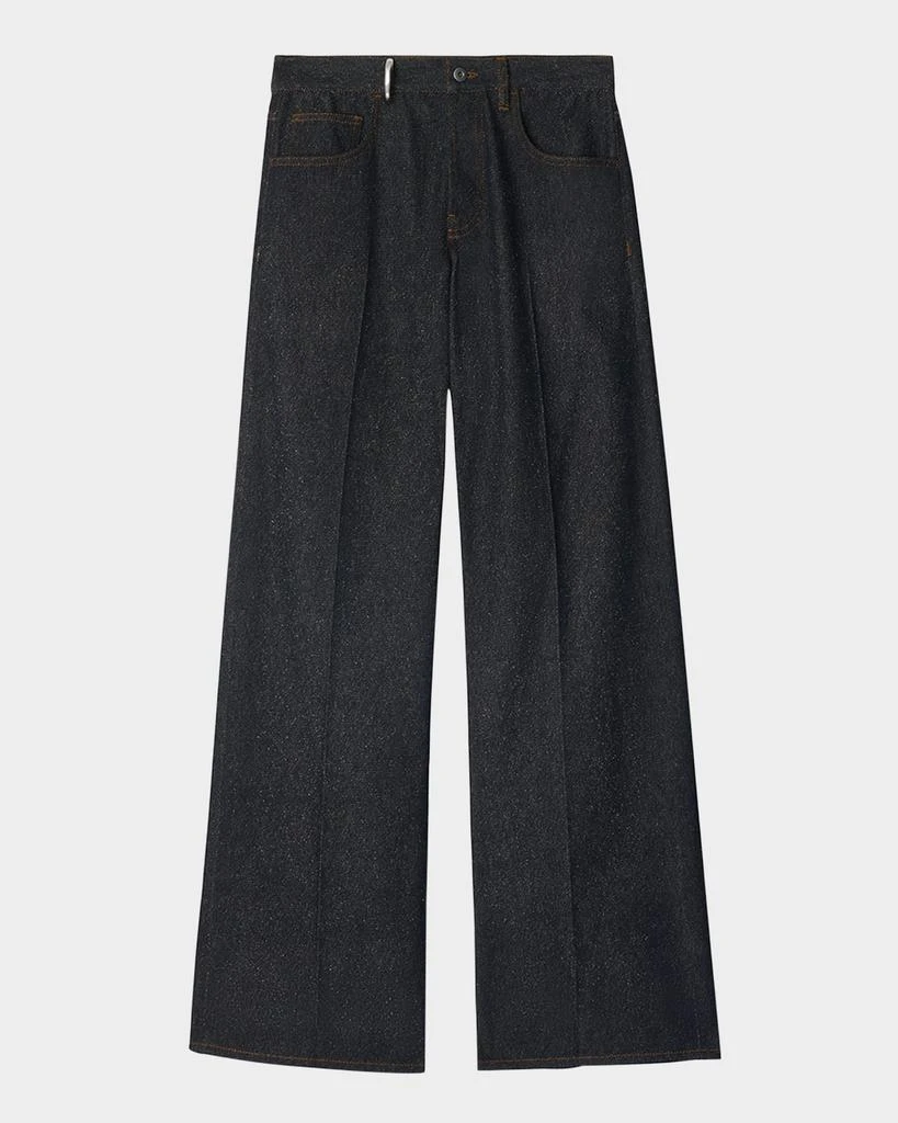 Burberry Mid-Rise Wide-Leg Jeans 1