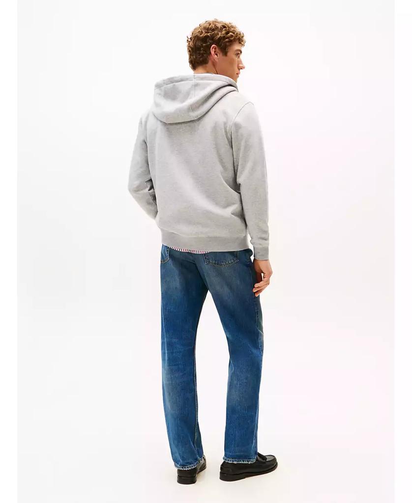 Tommy Hilfiger Men's Long Sleeve Zip-Front Flag Logo Hoodie