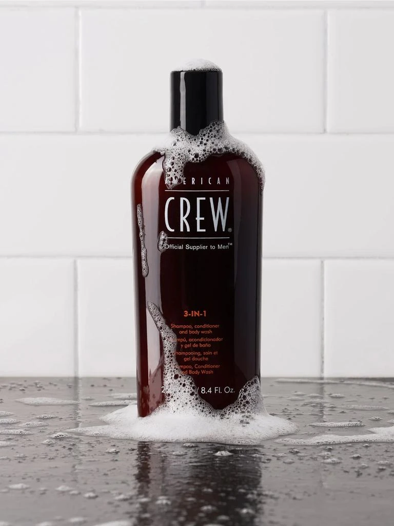 American Crew 3-In-1 Shampoo, Conditioner and Body Wash by  for Men - 8.4 oz Shampoo, Conditioner and Body Wash 2