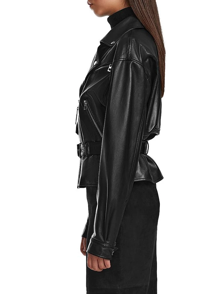 RUDSAK Arielle Leather Belted Jacket 5