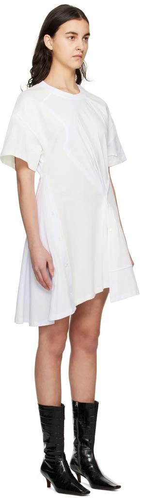 3.1 Phillip Lim White Deconstructed Minidress 2