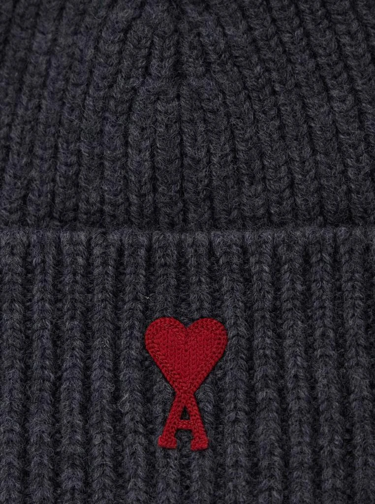 AMI Ami Paris "Ami De Coeur" Beanie 3