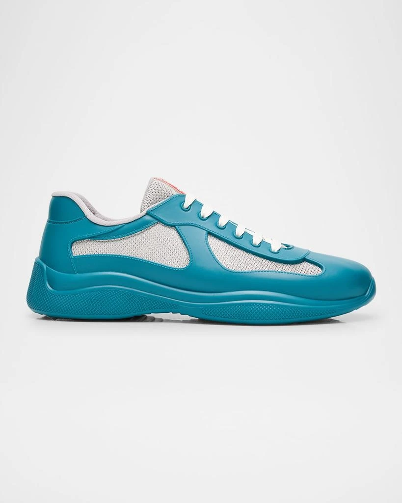 Prada Men's Americas Cup Rubber Trainer Sneakers 1