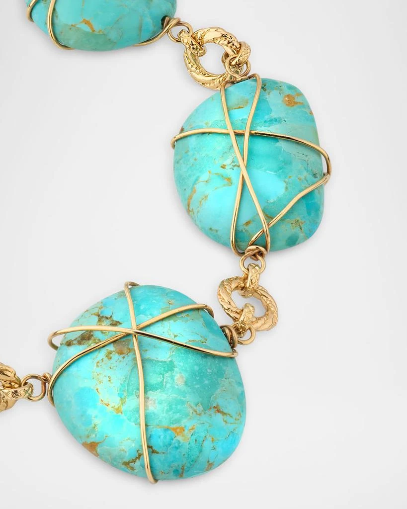 GAS Bijoux Collier Turquoise Necklace 3