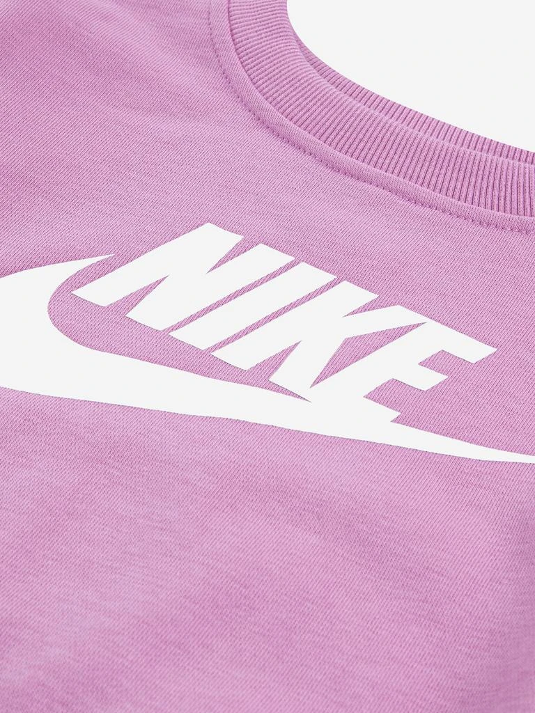 NIKE Nike Girls Logo Sweatshirt in Pink 3