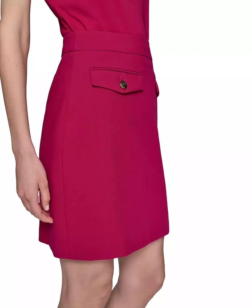 Karl Lagerfeld Paris Women's Flap-Pocket Skirt 4
