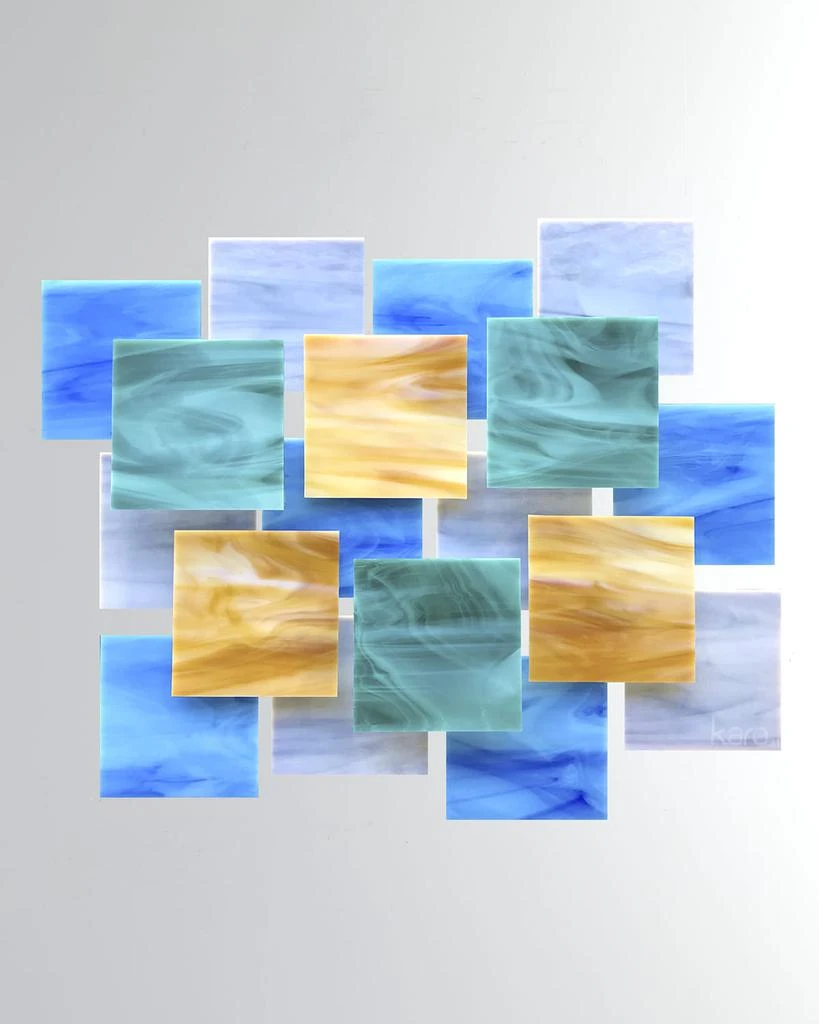 Karo Studios Enchanted Glass Wall Sculpture 1