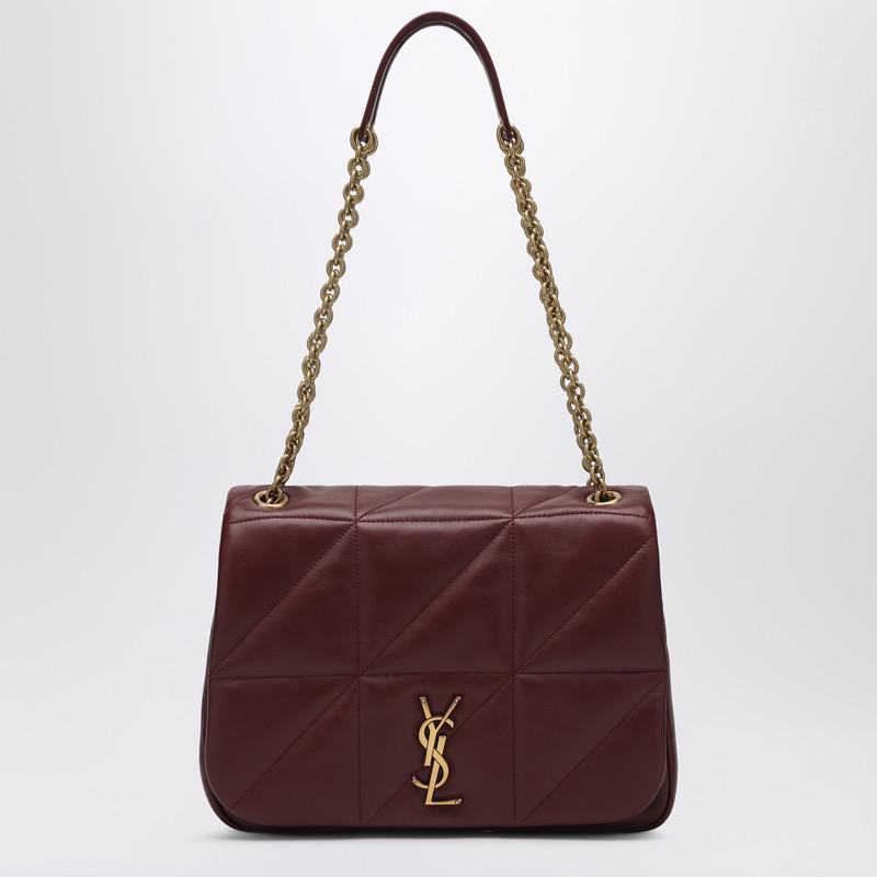 ショルダーバッグ・ポシェット SAINT LAURENT MEDIUM JAMIE 4.3 BAG IN LEATHER DARK BURGUNDY Yves Saint Laurent Medium Jamie 4.3 bag in leather Dark