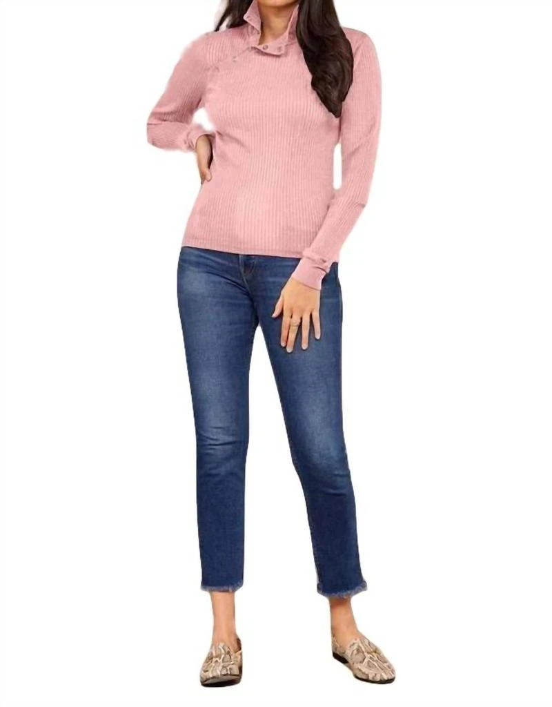 LAmade ANDRE LONG SLEEVE SNAP TURTLENECK TOP 3