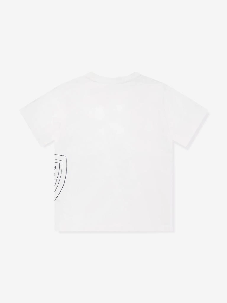 Moncler Moncler Enfant Boys Logo Print T-Shirt in White 3