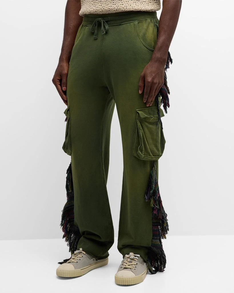 Alchemist Men's Know U Riders Fringe Jogger Pants 4