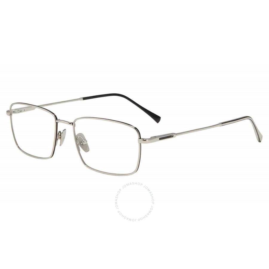 John Varvatos Demo Rectangular Men's Eyeglasses V184 0SIL 54