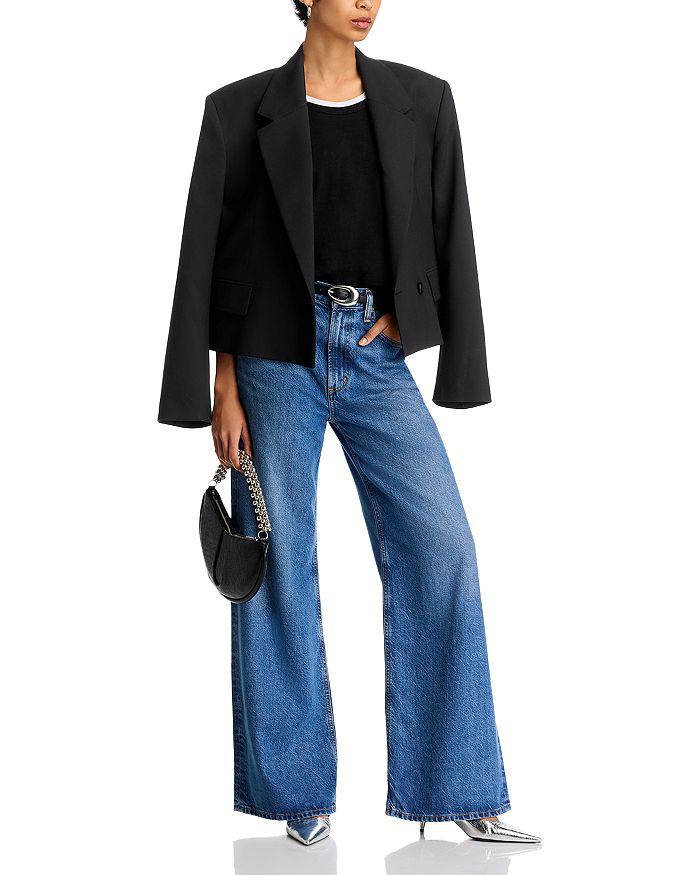 Wilt Scoop Neck Boxy Long Sleeve Tee