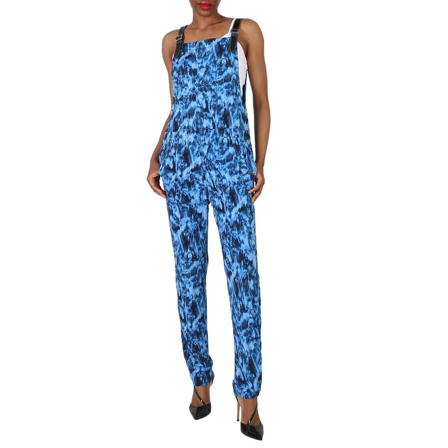 Burberry Ripple-Print Jumpsuit In Ink Blue 2