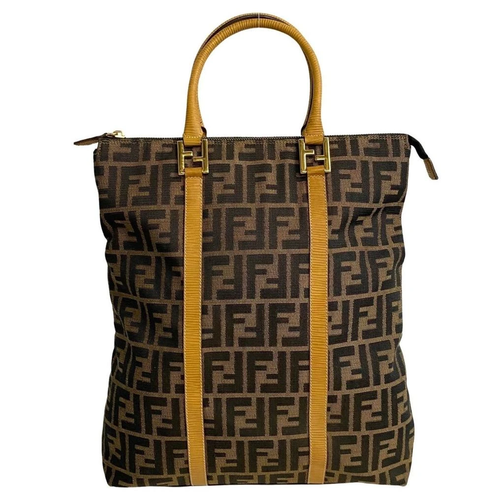 Fendi Fendi Zucca  Canvas Tote Bag (Pre-Owned) 2