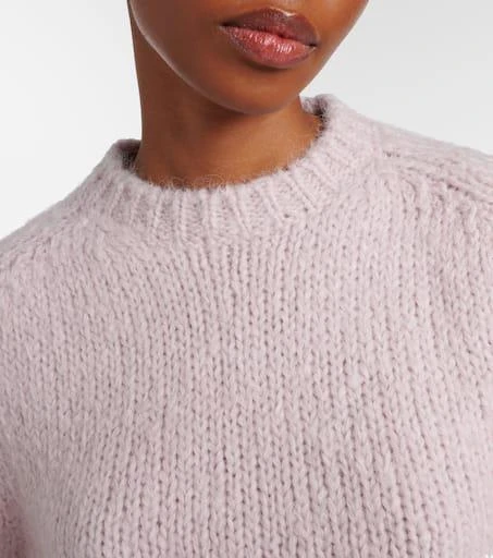 Jil Sander Alpaca and mohair-blend sweater 4
