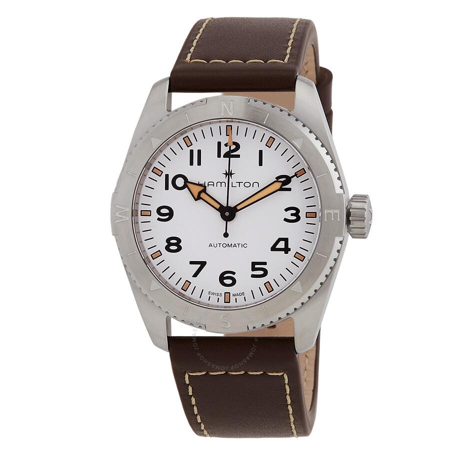 Hamilton Khaki Field Expedition Automatic White Dial Men's Watch H70225510