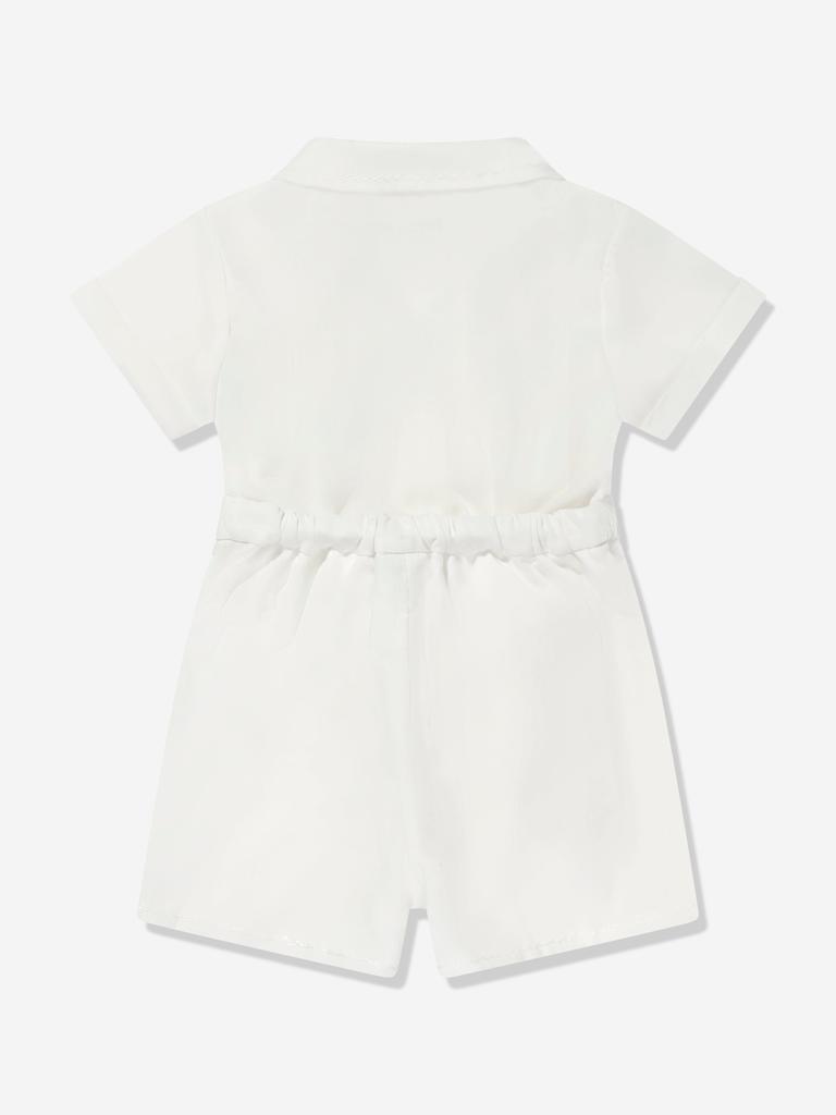 Sarah Louise Baby Boys Shorts Set in Ivory