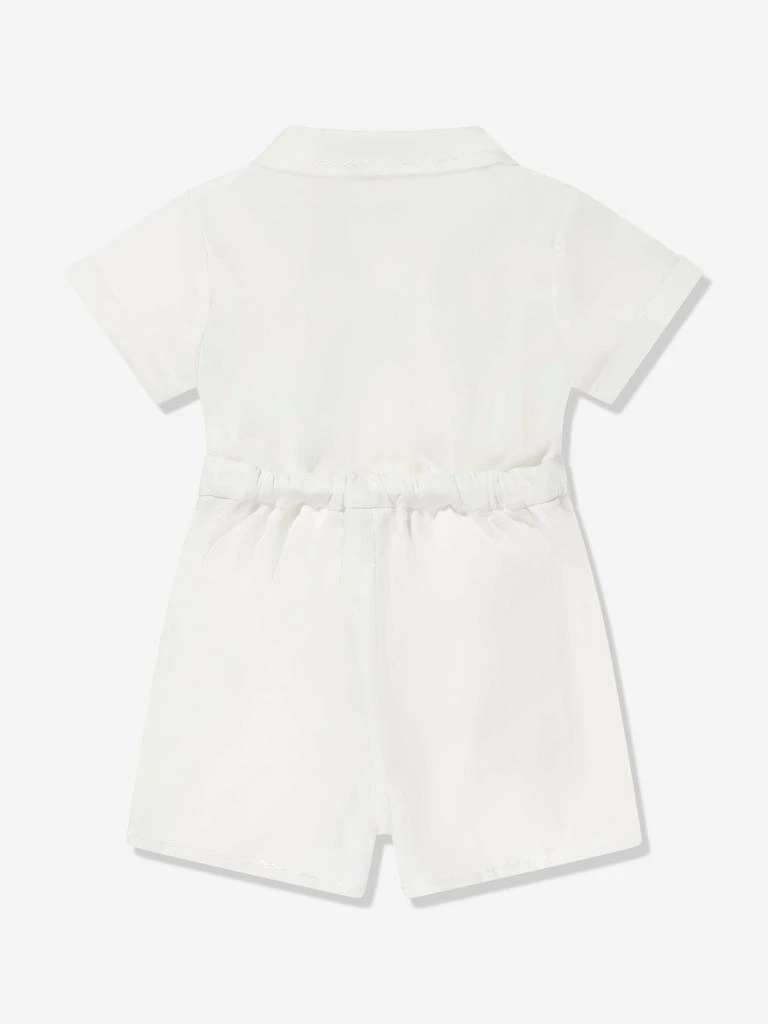Sarah Louise Baby Boys Shorts Set in Ivory 2
