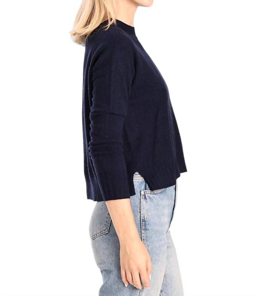 Minnie Rose Minnie Rose - Cashmere Sport Crew Sweater