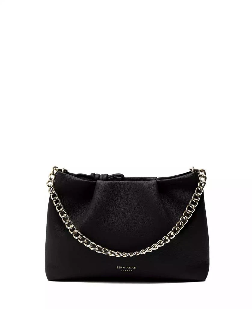 Esin Akan Midi Mayfair Leather Clutch Crossbody Bag 3