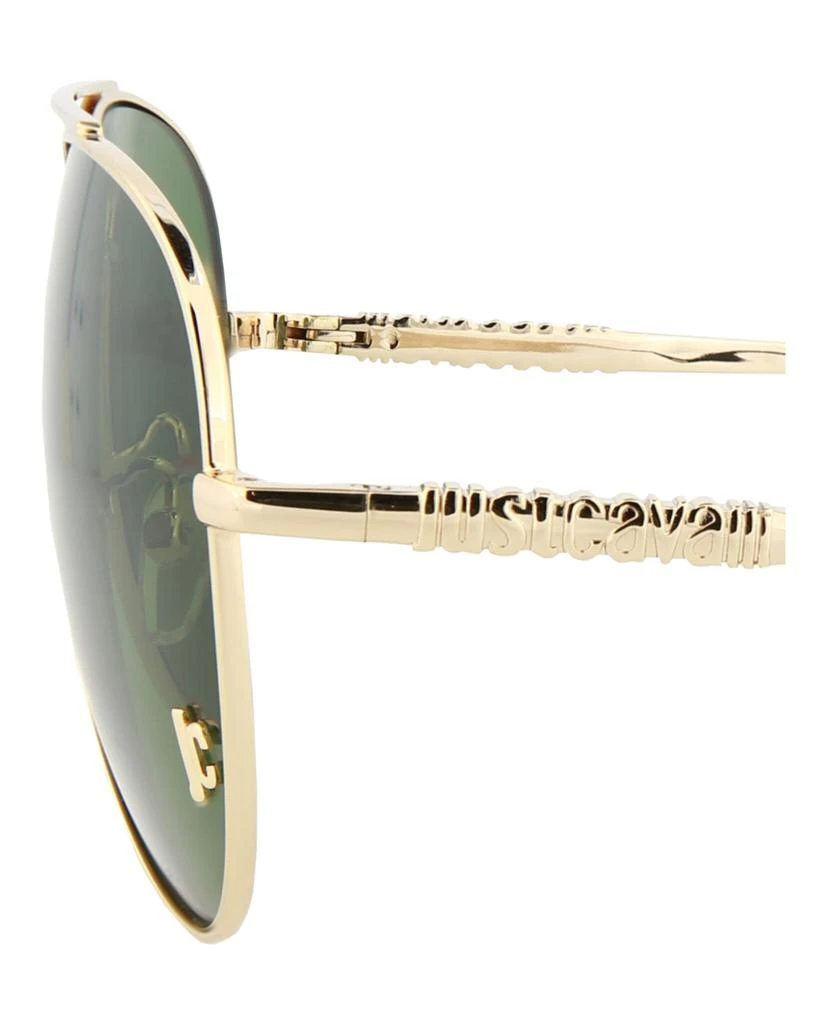 Just Cavalli Aviator-Frame Metal Sunglasses 4