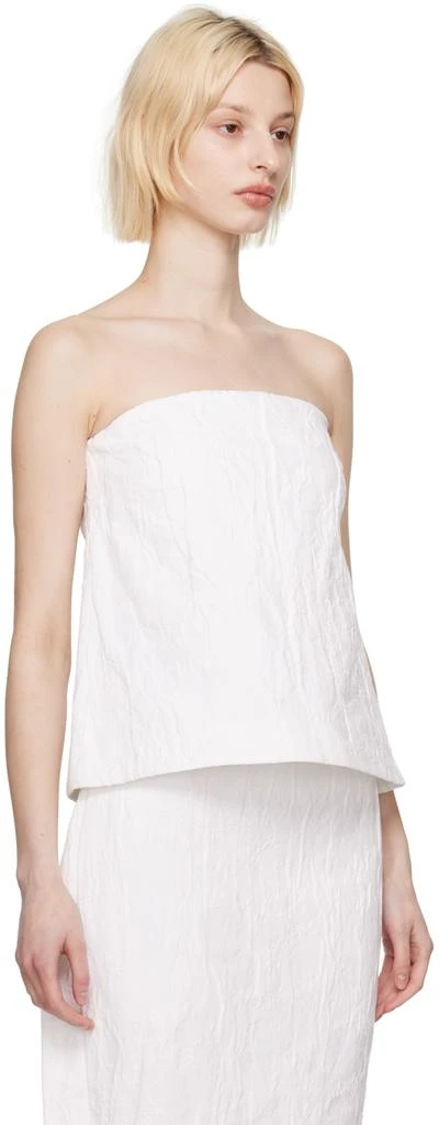 CO White Embroidered Tank Top 2