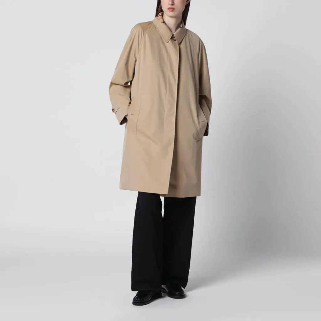 Burberry Honey beige cotton coat
