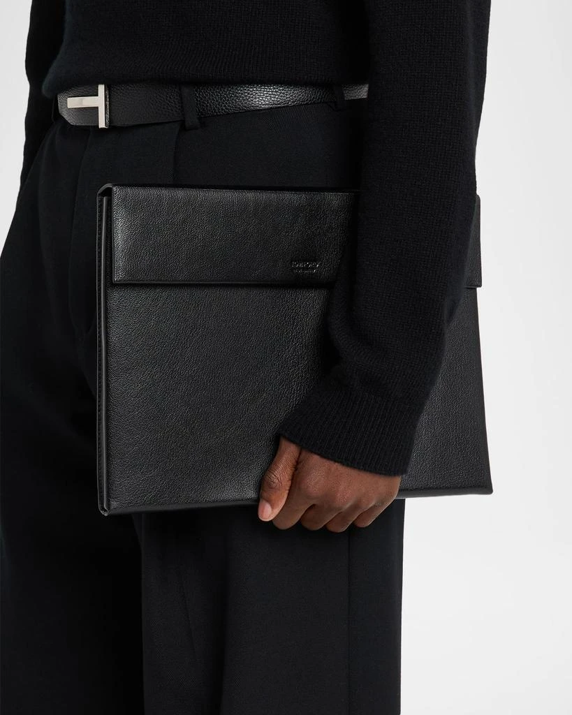 Tom Ford Men's Full-Grain Leather Portfolio Pouch 2