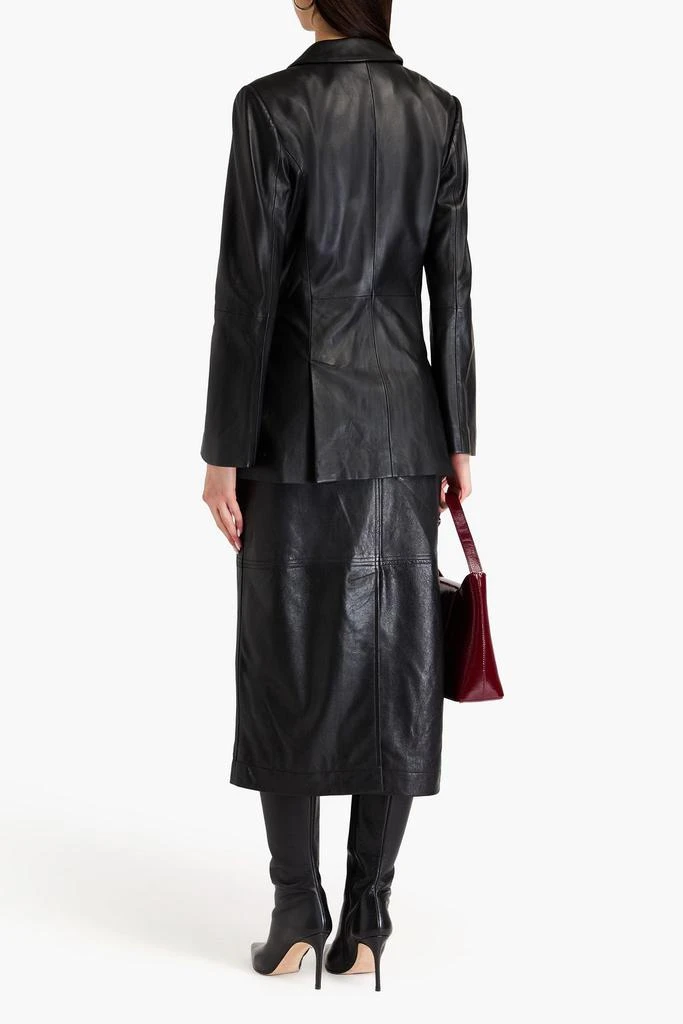 Alberta Ferretti Leather blazer 3