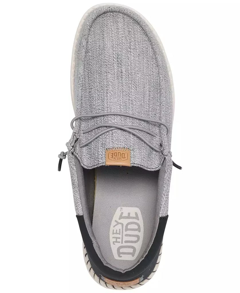 Hey Dude Men's Wally Funk Nylon Craft Casual Moccasin Sneakers from Finish Line 5
