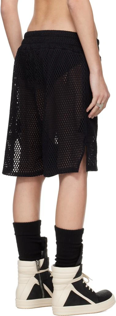 Rick Owens Black Champion Edition Mesh Shorts 3