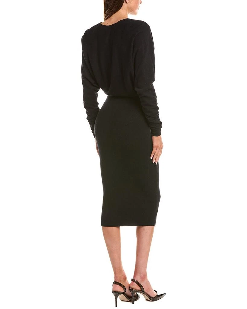 Jenna Wool & Cashmere-Blend Ruched Sleeve Knitted Bodycon Dress  On Sale  Now with Up to 68% Off | Discover Exclusive Deals & Savings at BeyondStyle   Authentic REISS women|clothing|dresses with Limited-Time
