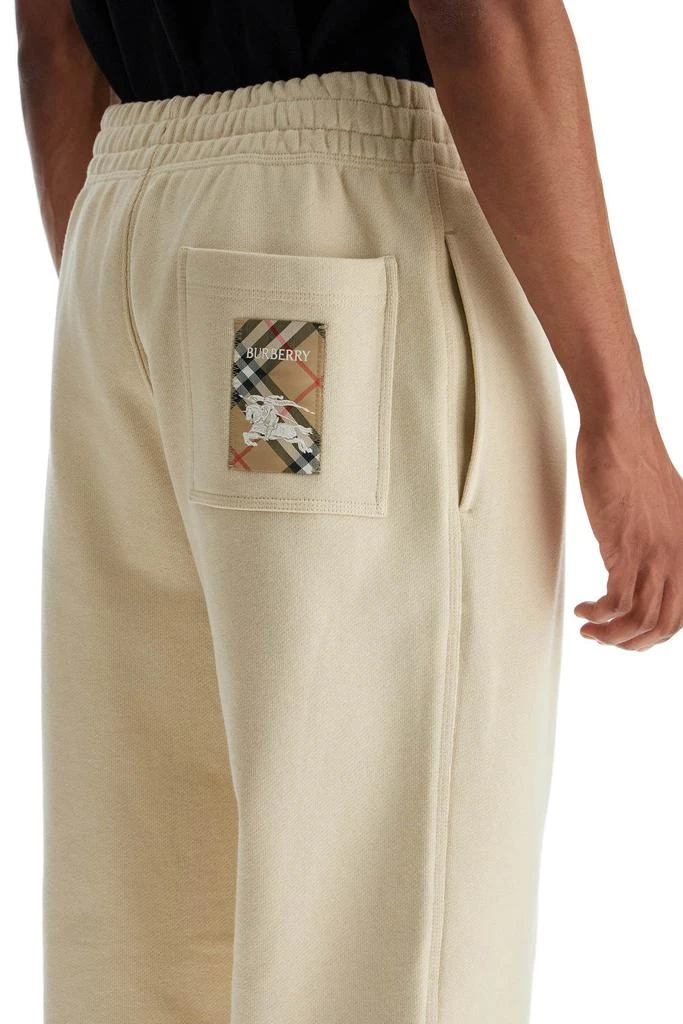 Burberry joggers with patch logo 4