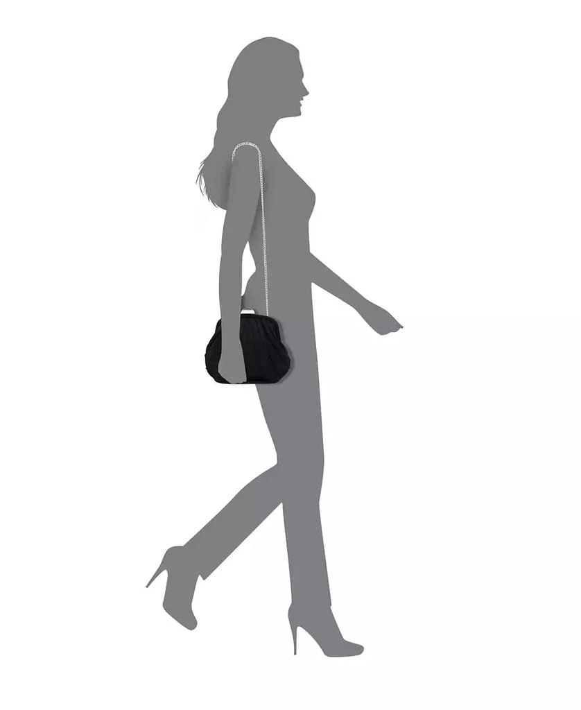 Nina Women's Quilted Art Deco Frame Bag 6