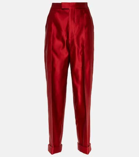 Tom Ford Silk duchesse tapered pants 1