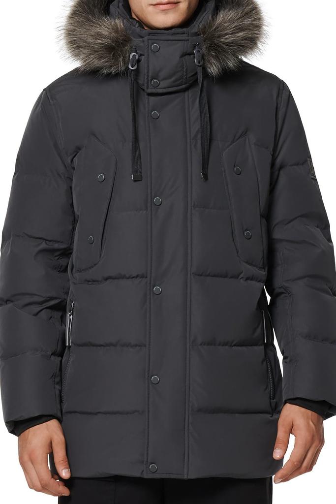 Andrew Marc Gattaca Faux Fur Trim Parka