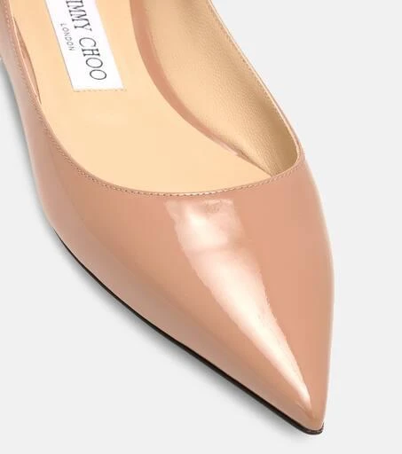 Jimmy Choo Love patent leather ballet flats 6