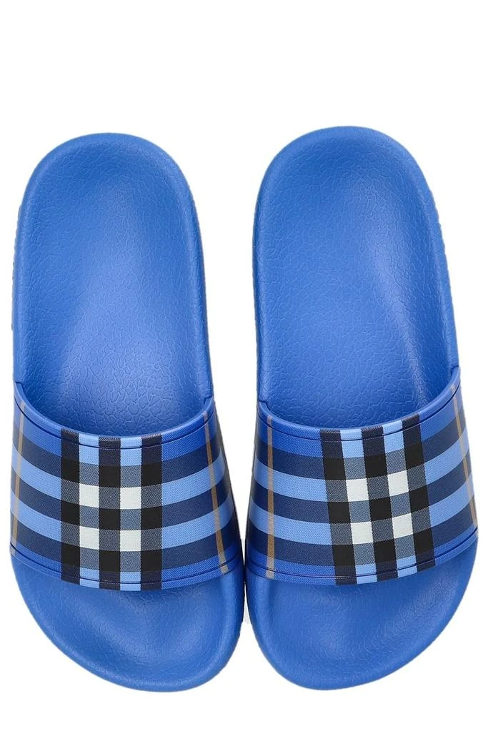 Burberry Burberry Kids Check Rubber Slides 3