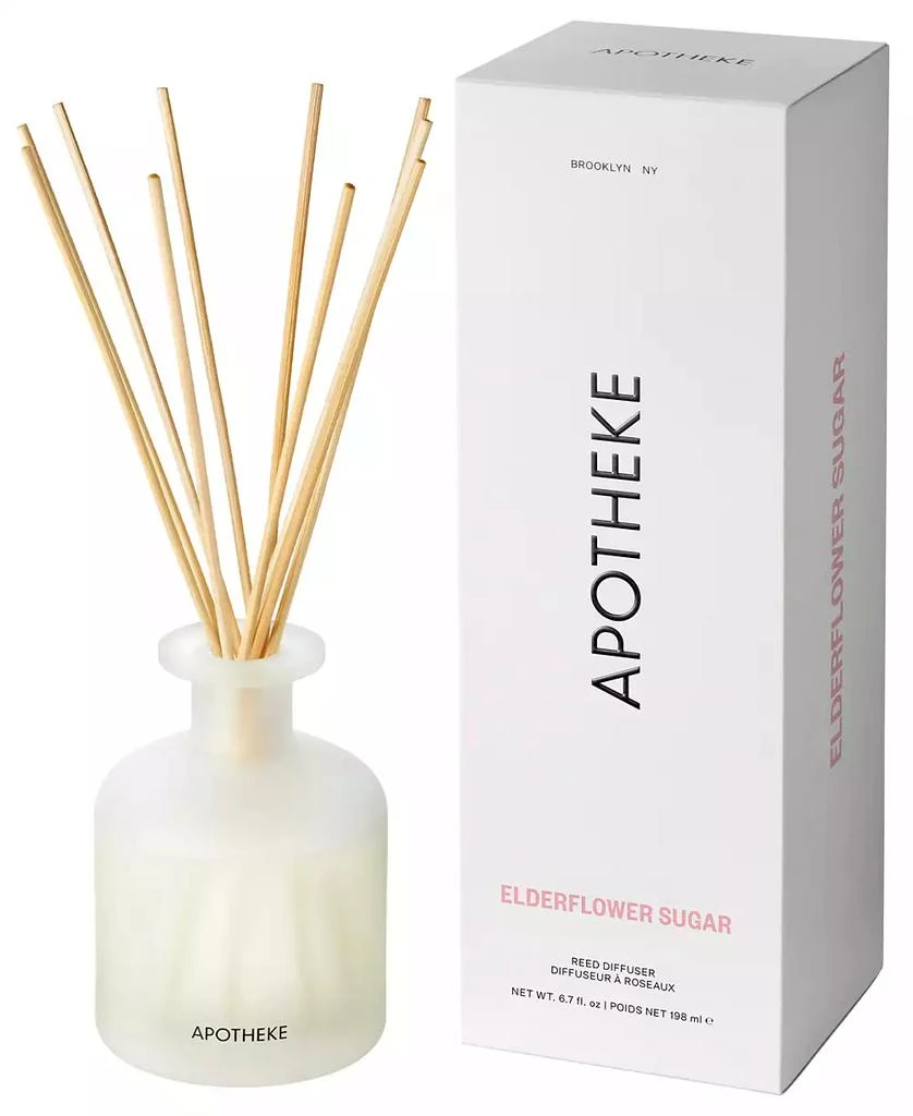 APOTHEKE Elderflower Sugar Reed Diffuser, 6.7 oz.